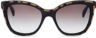 Prada PR20PS Havana square sunglasses