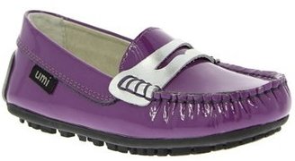 Umi 'Morie' Patent Leather Moccasin (Toddler)