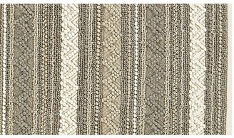 Mallory Neutral Striped Wool 2.5'x7' Rug Runner