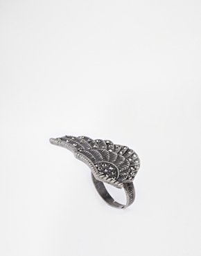 Religion Wing Ring - silver