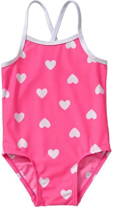 Old Navy Heart-Print Swimsuits for Baby