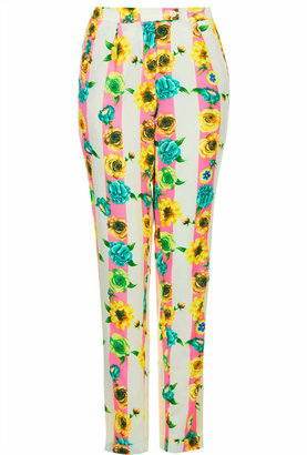 Topshop Jovonna **Like A Circus Floral Trousers
