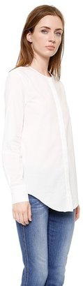 Derek Lam 10 Crosby Shirt with Pleated Back
