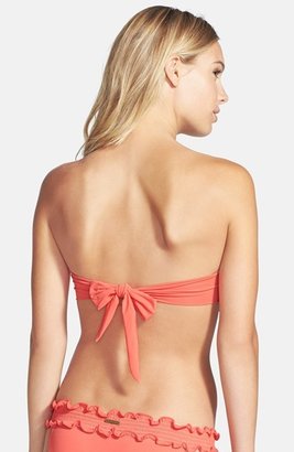 Sofia by Vix Swimwear Smocked Bandeau Bikini Top