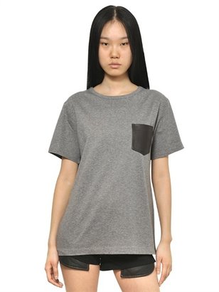 Alexander Wang T Collection Pima Cotton Jersey T-Shirt