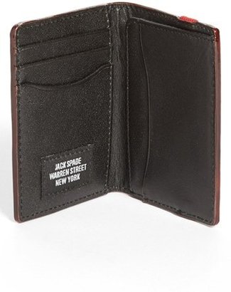 Jack Spade Vertical Flap Wallet