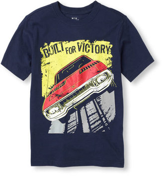 Children's Place Built victory graphic tee