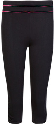 Marks and Spencer Cotton Rich Cropped Leggings with StayNEWTM & Cool ComfortTM Technology