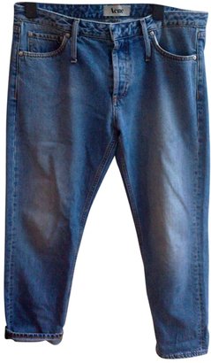 Acne Studios Blue Cotton Jeans