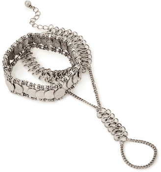 Forever 21 coin pendant hand chain