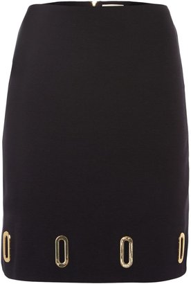 Michael Kors Pencil skirt with gold hardware