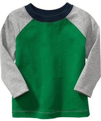 Old Navy Long-Sleeved Color-Block Tees for Baby