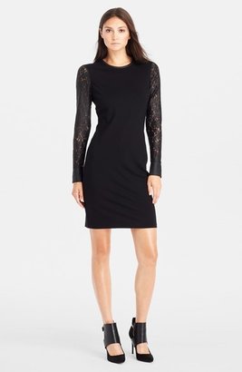 Kenneth Cole New York 'Trudy' Lace Sleeve Dress