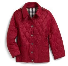 Burberry Little Girl's Quilted Jacket