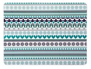 Denby Set of four turquoise 'Monsoon Tangier' placemats