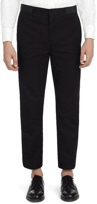 Brooks Brothers Black Pique Trousers