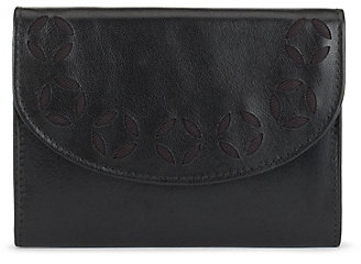 Marks and Spencer M&s Collection Leather Cut Out Circle Purse with Cardsafe™