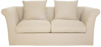 OKA Evesham 2.5-Seater High-Back Sofa, Natural