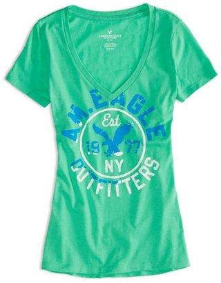 American Eagle Factory Signature Graphic T-Shirt