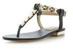 Dorothy Perkins Womens Head Over Heels By Dune Holiday Chain Link Sandal- Black