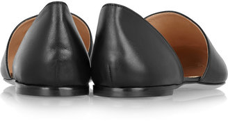 Gianvito Rossi Leather point-toe flats