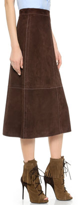 DSQUARED2 Suede Skirt