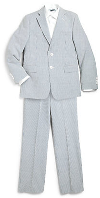 Joseph Abboud Boy's Two-Piece Seersucker Suit Set