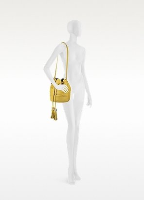 See by Chloe Vicki Grained Leather Small Bucket Bag
