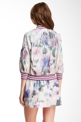 Anna Sui Watercolor Washed Bomber Jacket