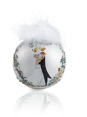 Kurt Adler Jeweled Wedding Bliss Ornament