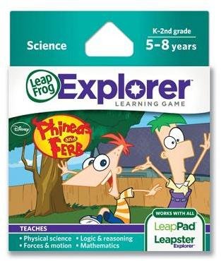 Leapfrog Leapster Explorer Phineas & Ferb Game