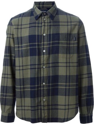 Paul Smith plaid flannel shirt