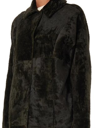 Drome Reversible shearling coat