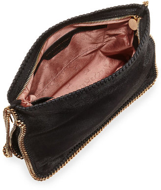 Stella McCartney Falabella Medium Crossbody Bag, Black/Gold