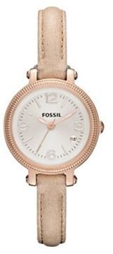 Fossil Ladies rose small dial watch