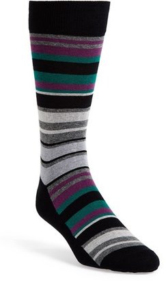 Cole Haan 'Surfer' Stripe Socks (Men) (3 for $30)