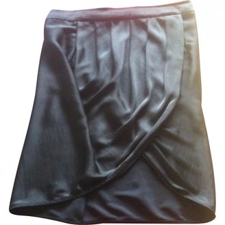 BCBGMAXAZRIA Black Polyester Skirt