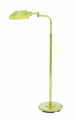 House Of Troy PH100-61-J Home/Office Collection Squared Portable Floor Lamp, ...