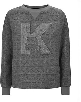 Karl Lagerfeld Paris Elena Quilted Sweater