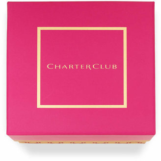 Charter Club Silver-Tone Interchangeable Crystal Jacket and Imitation Pearl Stud Earring Set