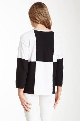 Joan Vass Bold Square Sweater