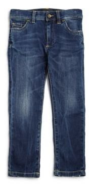 Dolce & Gabbana Boy's Logo Pocket Jeans