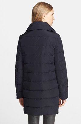 Moncler 'Gerboise' Asymmetrical Down Coat