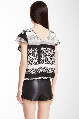 Romeo & Juliet Couture Printed Blouse