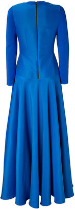 Roksanda Ilincic Laurine Gown in Royal Blue