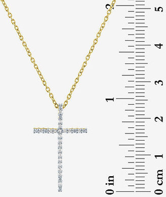 Fine Jewelry 1/10 CT. T.W. Diamond Sterling Pendant Necklace