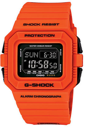 G-Shock Baby G Mens Orange Shock-Resistant Rescue Watch