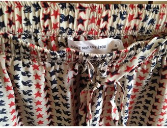 Etoile Isabel Marant Beige Silk Trousers