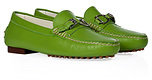 Ralph Lauren COLLECTION Kiwi Leather Loafers