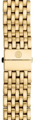 Michele 'CSX-36' 18mm Gold Plated Bracelet Watchband (Limited Edition)